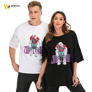 T-shirts décontractés respirants grande taille pour hommes, personnalisables avec impression sérigraphiée, style streetwear, avec votre propre logo – Vente en gros - Product Image 4