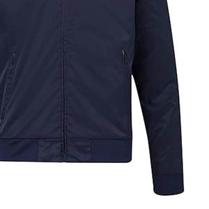 Veste de moto pour homme, col montant, logo personnalisé sur le devant, style streetwear, légère, fermeture éclair, vente en gros - Product Image 6