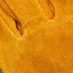 Oem Services Price Full Safety Cow Leather Working Gloves High Quality Price Industrial <b>Gardening</b> Work Safety Gloves - Product Image 5