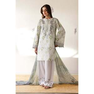 Ensemble de costume pour femme en tissu brodé SF-4425 - Product Image 1