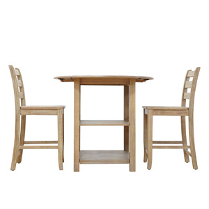 Counter Set Stable Mdf Acacia Veneer + Rubber Wood +Acacia Wood + Plywood Modern <b>Dining</b> 5-Layer Cartons Hao Phong HP001NAT - Product Image 1