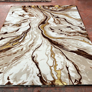 พรมทอแบบเครื่องจักรทันสมัย ผลิตจากฟองน้ำสไตล์ตุรกี คุณภาพสูง ทนต่อคราบสกปรก ขนหนานุ่ม รูปทรงวงรี ลายแบบนามธรรม เหมาะสำหรับห้องนอนและบ้าน - Product Image 1