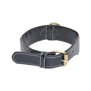 Collier de chien en cuir de bande de couleur personnalisée de haute qualité réglable léger mode malaisien en gros - Product Image 4