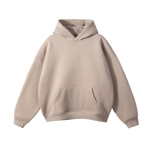Wholesale 100% Cotton Hooded Pullover Sweaters Custom Logo Embroidered Thermal Design Print Pattern No <b>Strings</b> <b>Hoodie</b> <b>for</b> Winter - Product Image 2