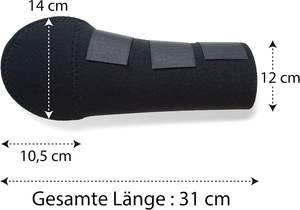 ผ้าพันกันบาดหางม้าแบบปรับได้ ไม่ลื่น พร้อมแถบตีนตุ๊กแก ระบายอากาศได้ดี สำหรับการแสดงและการใช้งานในคอกม้า - Product Image 3