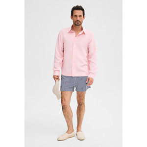Chemise boutonnée pour homme GRIMELANGE AIRO en tissu modal doux et fin, coupe confortable - Product Image 3