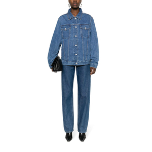 Vente en gros de veste en jean pour femmes vêtements décontractés pour femmes manteau de veste d'automne veste en jean pour dames de haute qualité fabriquée au Pakistan - Product Image 2