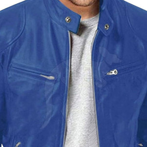 Chaqueta de cuero para hombre de ropa informal a un precio razonable, ropa de moda transpirable, chaqueta de cuero para hombre - Product Image 6