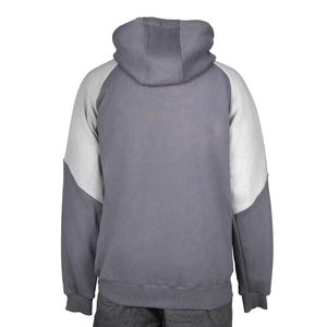 เสื้อฮู้ดผ้าคอตตอน/โพลีเอสเตอร์มีฮู้ดสำหรับฝึกซ้อมวิ่งสไตล์ใหม่มีซิปเต็มรูปแบบสำหรับใส่วิ่ง - Product Image 3