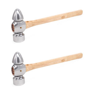 Professional Reusable Eco-Friendly Farrier Rounding Hammer Horse <b>Shoe</b> Nail Driving 12-Piece Set 15-Inch Wood Handle Steel Custom - Product Image 6