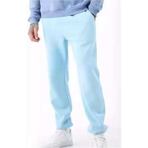 Ensemble de survêtement sport automne-hiver unisexe, style européen et américain, couleur unie, streetwear, 100% coton, survêtement décontracté, transfrontalier - Product Image 3