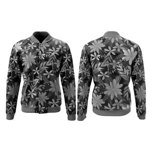 Veste en denim pour homme avec broderie en chenille et sublimation, de haute qualité, vintage, style baseball, lettre, université - Product Image 5