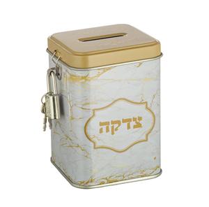 Vintage Design Square Shape Donation Box Exclusive Quality Stainless Steel Donation Box Wholesale Islamic Charity Container - Product Image 1