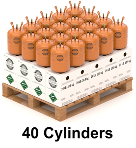 24Lb R404A Refrigerant Gas (10 Cylinders / 240lb Total) 99.99% Purity Reagent Grade for Household Refrigeration | Best Offer Now - Product Image 2