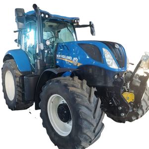 Tractor agrícola New Holland multifuncional bastante usado con alta productividad Todos los componentes principales que funcionan Tractor New Holland usado - Product Image 1