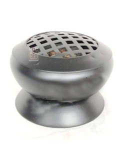 Brûleur de fer brûleur de charbon de bois d'encens essentiel moderne utiliser désodorisant domestique hôtel et bar brûleur d'encens noir - Product Image 1