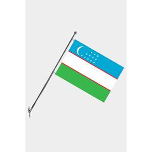 Wall-Mounted Telescopic Flagpole <b>Set</b> for Flags & Banners Material Polyester Graphics Digital Printing - Product Image 1