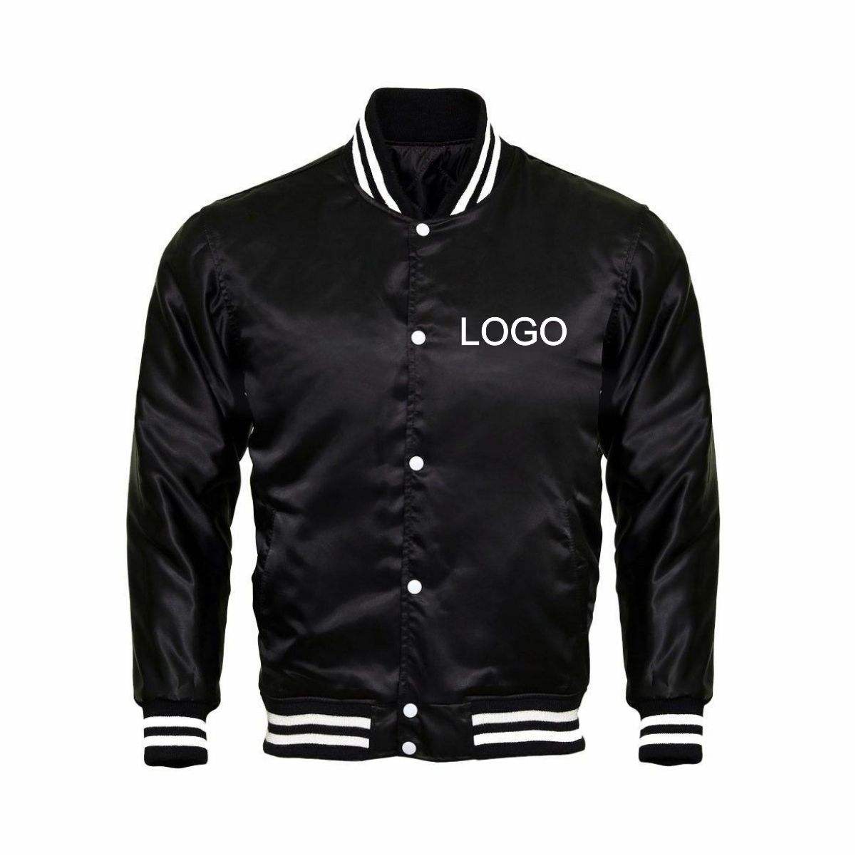 Deals 80s Varsity Jacket Premium Materials, Customizable Logo