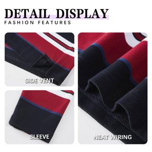 Plus Size 100% Cotton Polo <b>T</b> <b>Shirts</b> <b>Long</b> <b>Sleeve</b> <b>Striped</b> Quick Dry Casual Collared Golf Polo <b>Shirts</b> for Men - Product Image 4