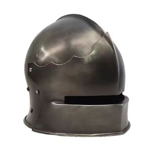 Casco vikingo Fantasía Casco medieval Armadura de Halloween Cascos góticos para acampar - Product Image 5