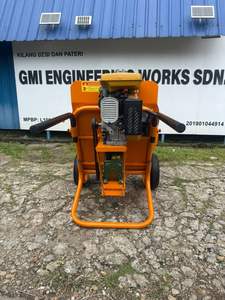 Wholesale Price Cement Mixer Machine Manual Discharge Big Drum Mixer Portable - Product Image 3