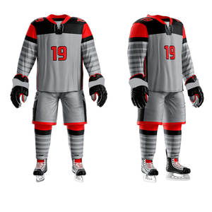 Uniforme de Hockey sobre Hielo Transpirable y Fácil de Usar, Estilo Nuevo, para Adultos, Ropa Deportiva Personalizada, Nombre del Equipo OEM, Uniforme de Hockey sobre Hielo - Product Image 4