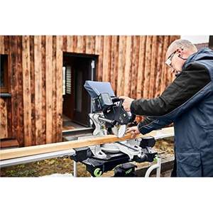 Sierra Ingletadora Deslizante Inalámbrica de Grado Industrial para Cortar Madera, Piedra, Metal y Azulejos, con Batería Eléctrica y Certificación GS - Product Image 4