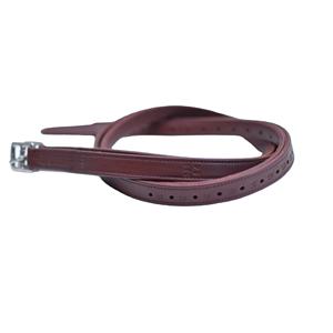 Estribos para montar a caballo con logotipo en relieve de doble remachado más vendidos, hebillas resistentes de cuero ecuestre suave, Inglés duradero - Product Image 3