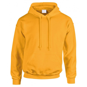 Sweat-shirts à capuche épais pour hommes, coupe droite, avec logo personnalisé, épaules tombantes, en molleton 100% coton, avec poche - Product Image 1