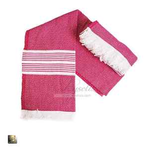 Toalla de Hammam de algodón peinado suave de secado rápido, tejido plano ligero, tela duradera, buena retención de Color, toalla de playa junto a la piscina - Product Image 3