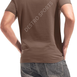 Precio al por mayor, camisetas para hombre, ropa informal y para exteriores, camisetas 100% hechas de algodón para hombre a la venta a precio asequible - Product Image 2
