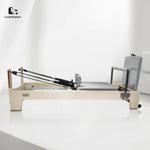Pilates Yoga Maple Core Bed Fitness Training Large Equipment Body Shaping Machine Commercial Yoga Equipment Reformer