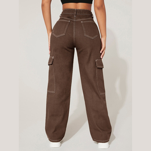 High Quality Men's Spring Autumn Tactical wide breathable with pockets Pants Custom <b>women</b> Tactical <b>women</b> Cargo Pant - Product Image 4