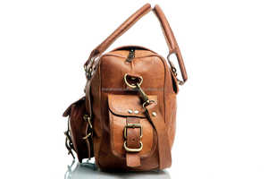 Leather <b>Handbag</b> Stylish Premium Quality Durable Spacious Design Comfortable <b>Straps</b> Perfect <b>For</b> Everyday Use Work Travel - Product Image 5