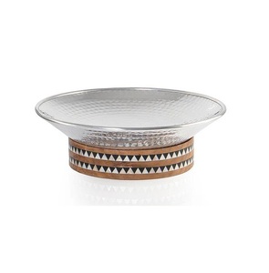 Superior Quality Gold Plated Metal Bowl with Floral Design for Serving Chocolate or <b>Sweets</b> at <b>Parties</b> - Product Image 3