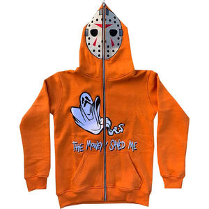 2025 Custom Logo French Terry Embroidery Plain Cropped Cotton Breathable Full <b>Zip</b> <b>Up</b> <b>Hoodie</b> For Men - Product Image 4