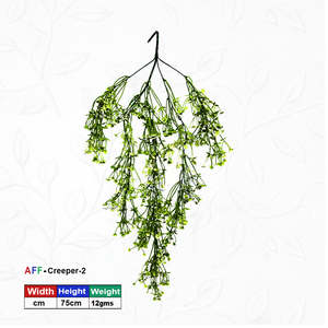 Plante grimpante artificielle verte AFF 75 cm, imperméable, respectueuse de l'environnement, pour usage intérieur, plante suspendue pour mariage AFF-Creeper-2 - Product Image 1