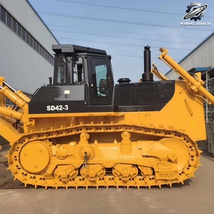 Bulldozer sur chenilles super lourd SHANTUI SD42-3 d'occasion à prix abordable, certifié CE, 42 tonnes, avec ripper à triple lame - Product Image 3