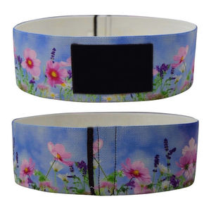 Vente en gros de bandes de hanche en tissu Oem Bandes d'exercice en boucle Bandes de résistance pour l'exercice des fesses et des jambes des femmes - Product Image 1