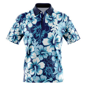 Polos sublimados de alta calidad para hombre, logotipo y color de diseño personalizado - Product Image 3