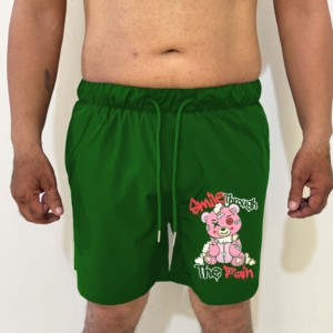 <b>Men's</b> High Street Sports Fleece French Terry Breathable Sweat <b>Shorts</b> Comfort <b>Elastic</b> <b>Waistband</b> Eco-Friendly for Workouts Runs - Product Image 1