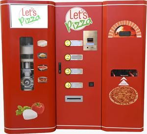 Distributeur automatique de pizzas fraîchement préparées, fonctionnement 24h/24 et 7j/7, prix bas, four rotatif, extérieur, étanche, plusieurs modes de paiement SDK - Product Image 5