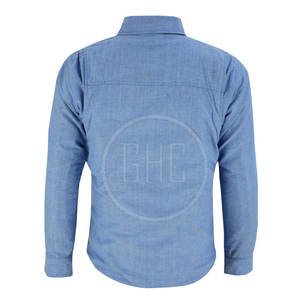 Chemise en flanelle d'aramide pour motocycliste, design professionnel, nouveau style 2025, couleur et logo personnalisés, haute qualité, respirante - Product Image 4