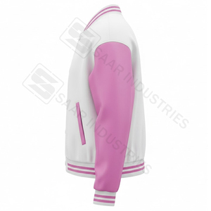 Chaquetas Varsity Personalizables con Logotipo Frontal, 100% Lana, Resistentes al Viento, Transpirables, Pedidos al por Mayor OEM, Calidad de Exportación - Product Image 5