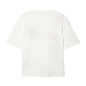 Crew Neck Short Sleeve Embroidery White Color Casual Fashion <b>T</b> <b>Shirt</b> for <b>Women</b> - Product Image 1