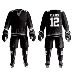 Uniforme de hockey sur glace Slim Fit durable fabriqué au Pakistan, tenue d'équipe confortable - Product Image 1