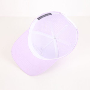 Gorro de Béisbol de Alta Calidad Unisex Personalizado Negro Impermeable Vintage Deportivo de 6 Paneles con Cierre a Presión para Playa y Golf, Tela de Poliéster/Algodón - Product Image 6