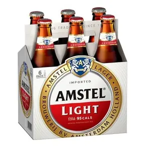 易拉罐和瓶装的AMSTEL啤酒现成库存，可用于国际出口