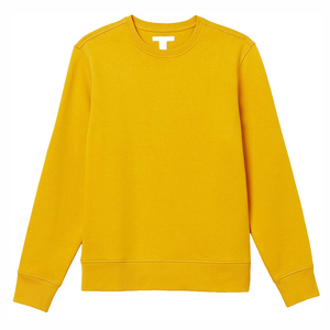 Sweat-shirts pour hommes sur mesure OEM, coupe confortable, col rond, séchage rapide et broderie, 100% coton biologique, vente d'hiver - Product Image 1