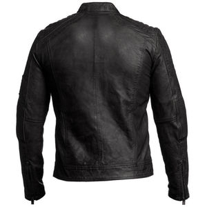 2023 hiver mode Oem conceptions veste en cuir de vachette pour hommes coupe ajustée haut tendance respirant surdimensionné veste - Product Image 3